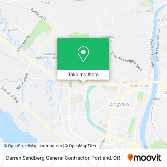 Darren Sandberg General Contractor map