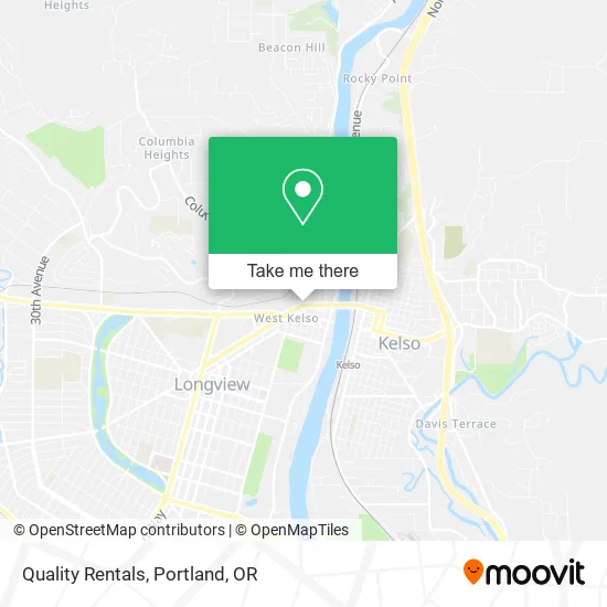 Quality Rentals map
