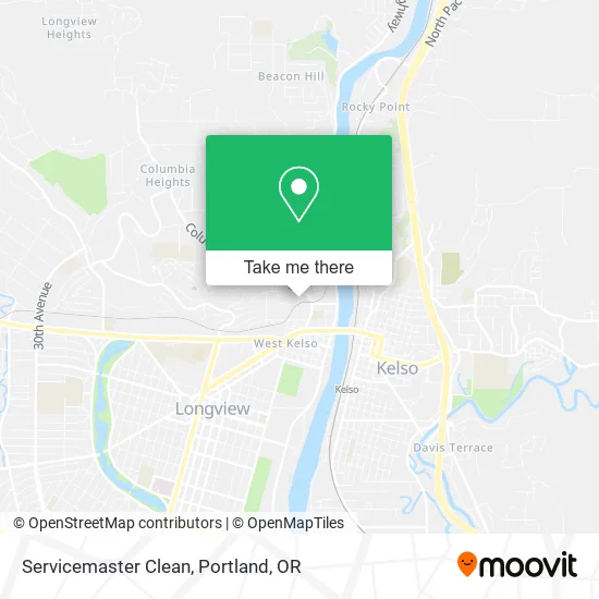 Servicemaster Clean map