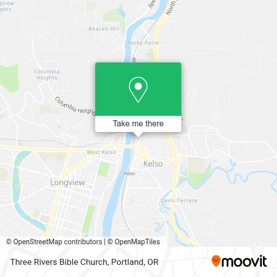 Three Rivers Bible Church map