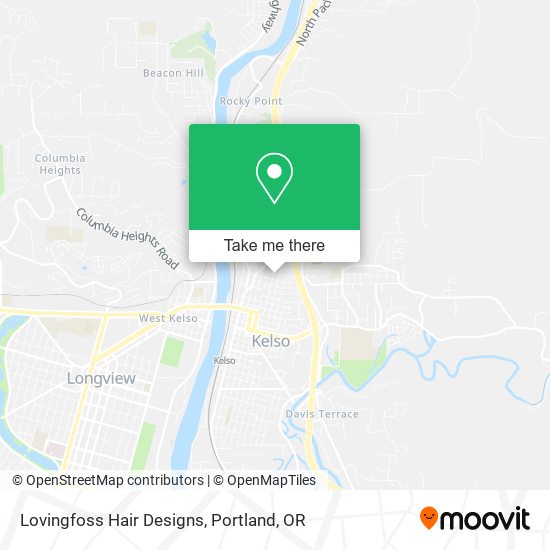 Lovingfoss Hair Designs map