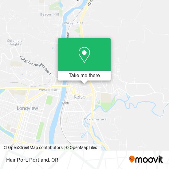 Mapa de Hair Port