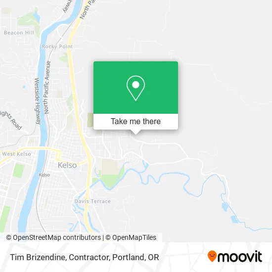 Tim Brizendine, Contractor map