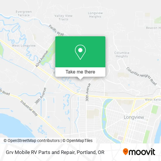 Grv Mobile RV Parts and Repair map