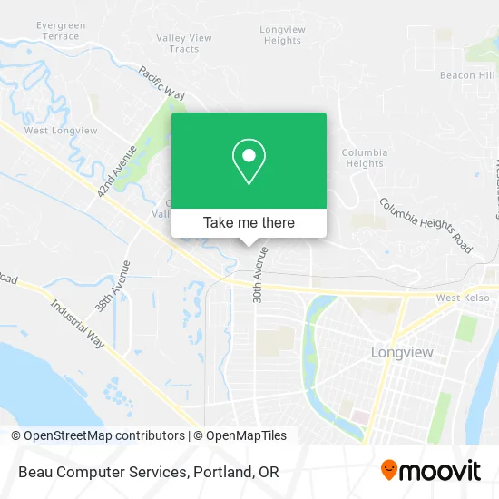 Beau Computer Services map