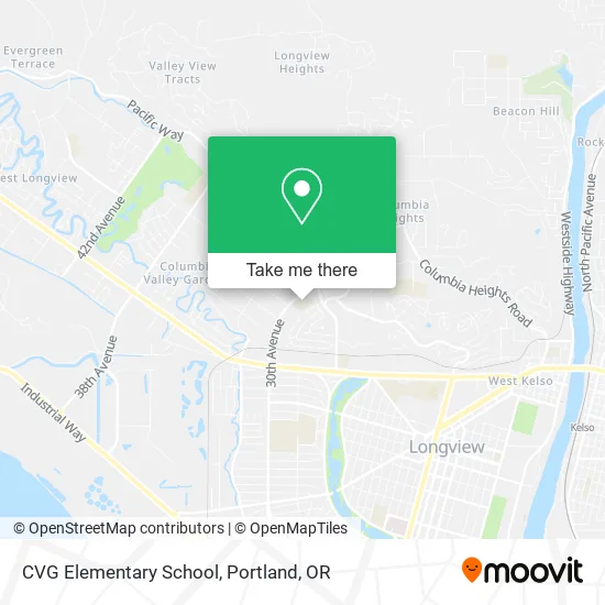 CVG Elementary School map