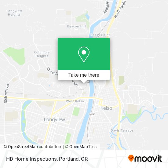 Mapa de HD Home Inspections
