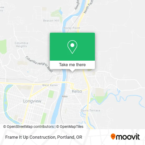 Frame It Up Construction map