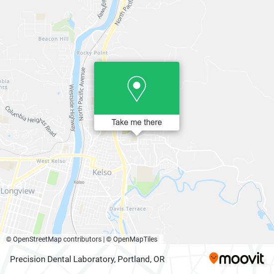 Precision Dental Laboratory map