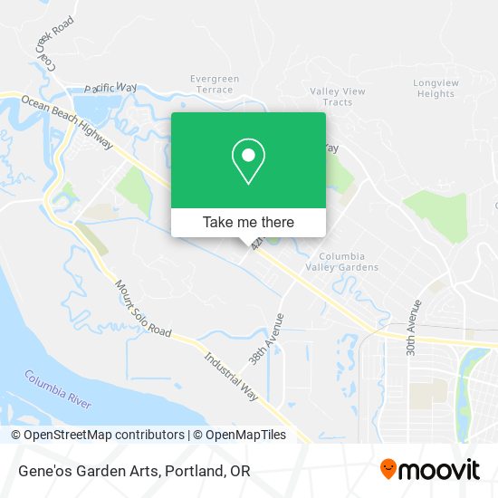 Gene'os Garden Arts map