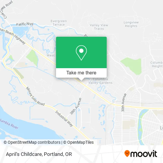 Mapa de April's Childcare
