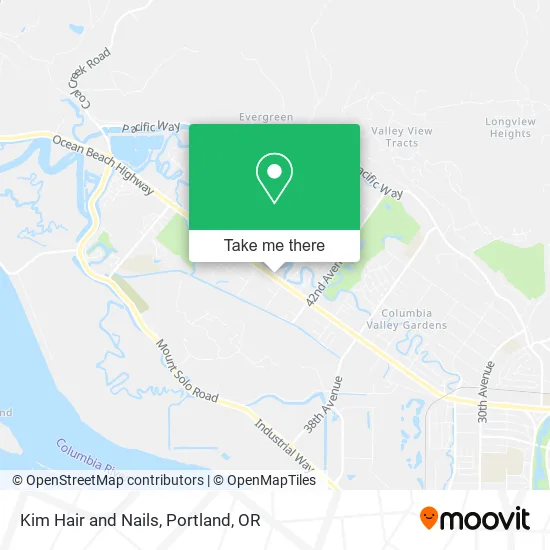 Mapa de Kim Hair and Nails