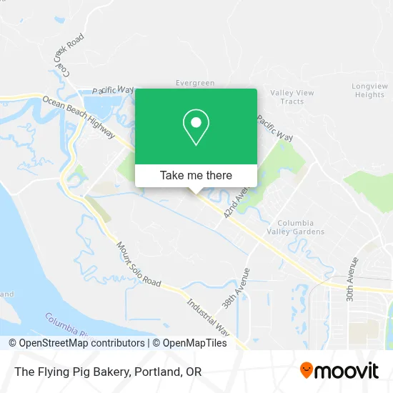 The Flying Pig Bakery map
