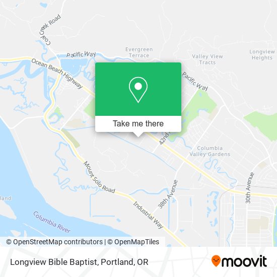 Mapa de Longview Bible Baptist