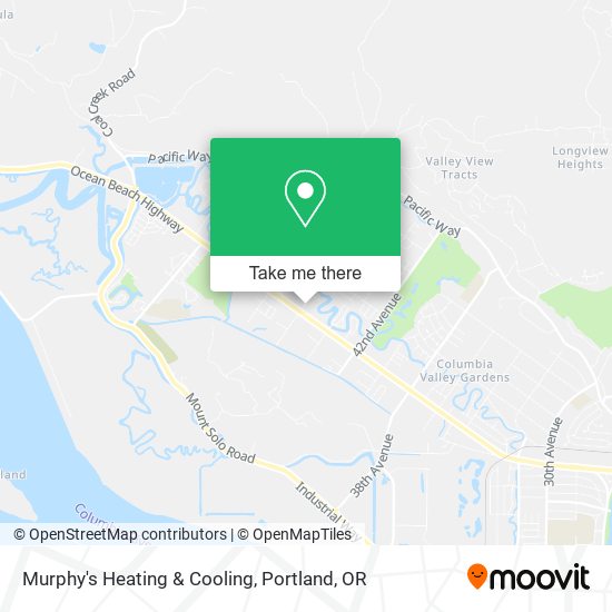 Mapa de Murphy's Heating & Cooling