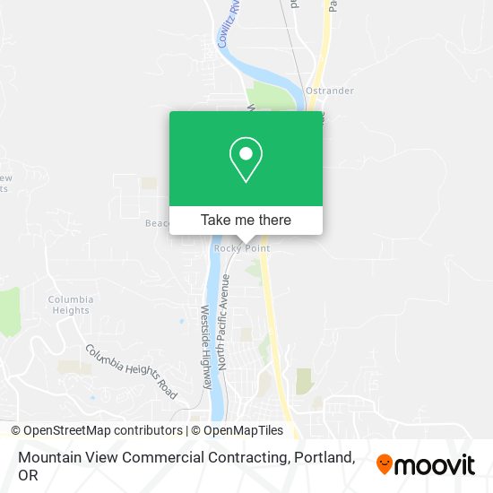 Mapa de Mountain View Commercial Contracting