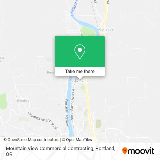 Mountain View Commercial Contracting map