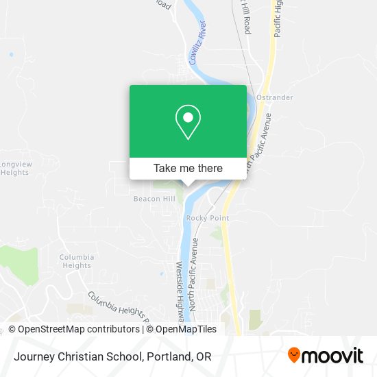 Mapa de Journey Christian School