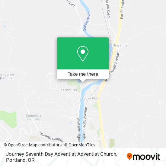 Mapa de Journey Seventh Day Adventist Adventist Church