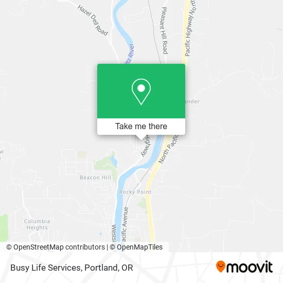 Busy Life Services map