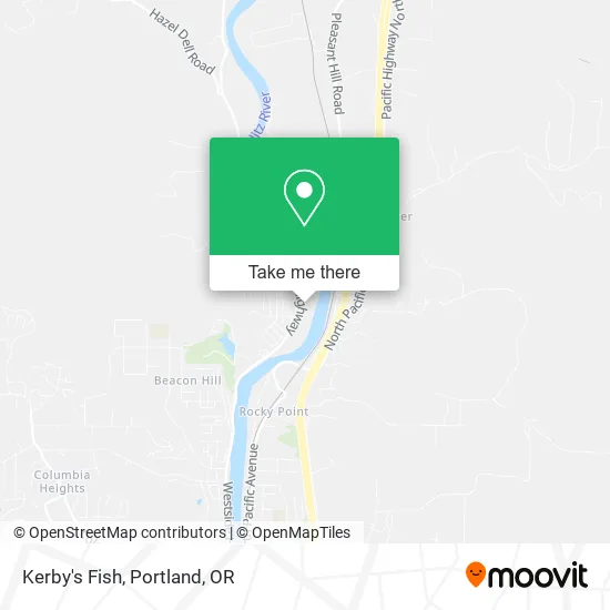 Mapa de Kerby's Fish