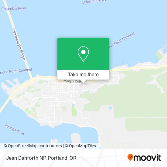 Jean Danforth NP map