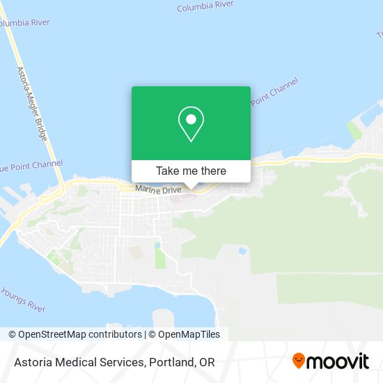 Mapa de Astoria Medical Services