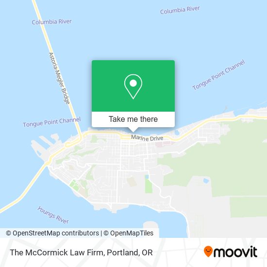 The McCormick Law Firm map