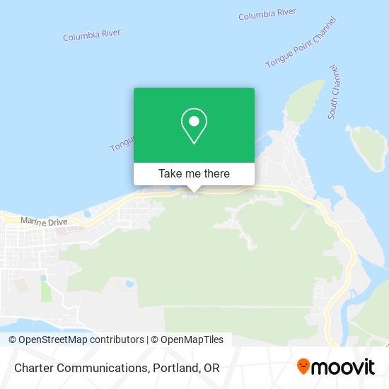 Mapa de Charter Communications