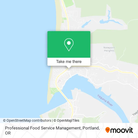 Professional Food Service Management map