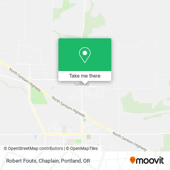 Robert Fouts, Chaplain map