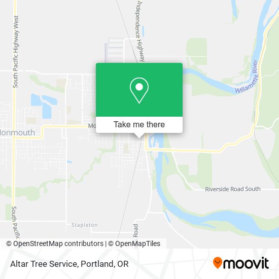 Altar Tree Service map