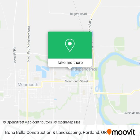 Bona Bella Construction & Landscaping map