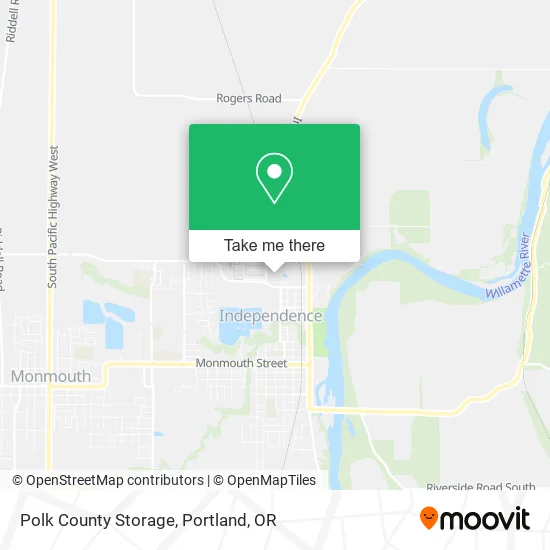 Polk County Storage map