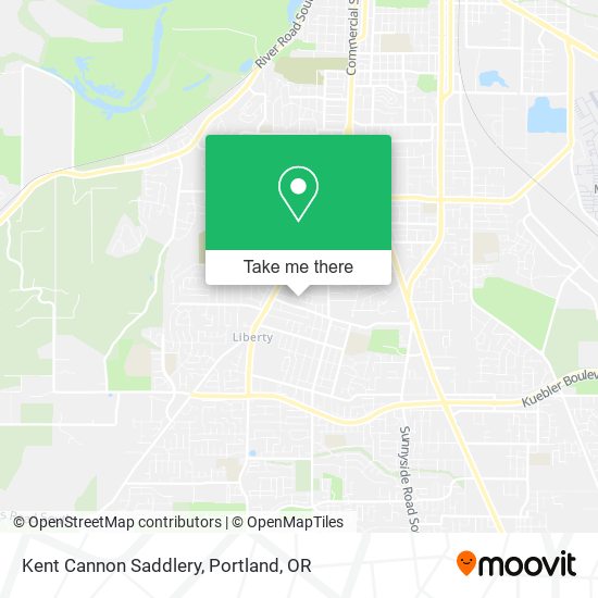 Mapa de Kent Cannon Saddlery