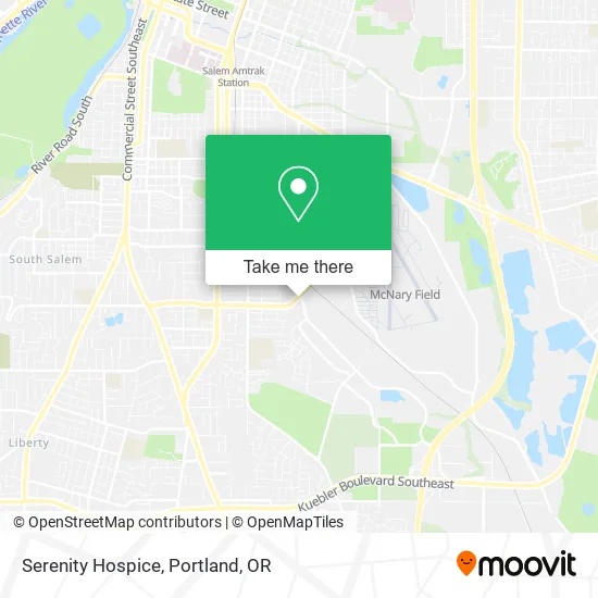 Mapa de Serenity Hospice