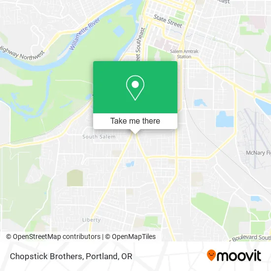 Chopstick Brothers map