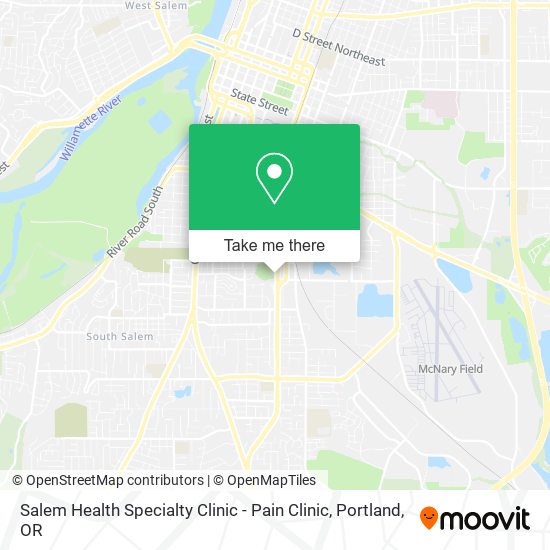 Salem Health Specialty Clinic - Pain Clinic map
