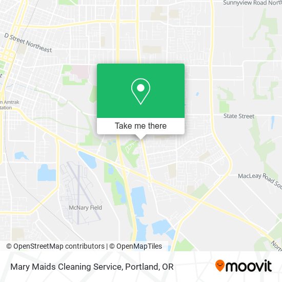 Mary Maids Cleaning Service map