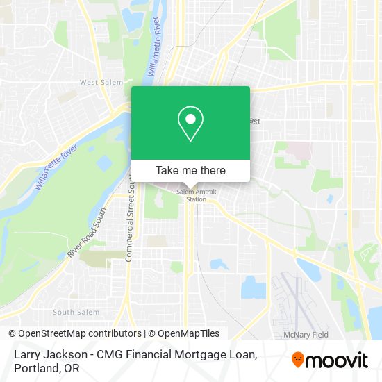 Mapa de Larry Jackson - CMG Financial Mortgage Loan