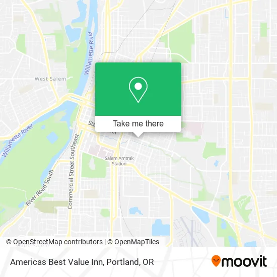 Mapa de Americas Best Value Inn