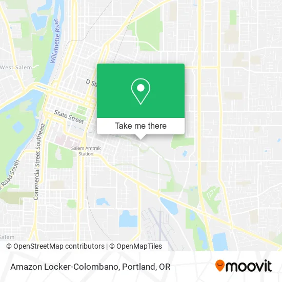 Amazon Locker-Colombano map