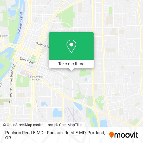Paulson Reed E MD - Paulson, Reed E MD map
