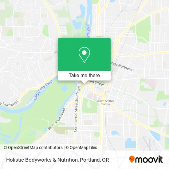 Holistic Bodyworks & Nutrition map