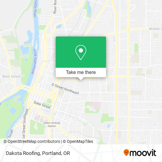 Mapa de Dakota Roofing