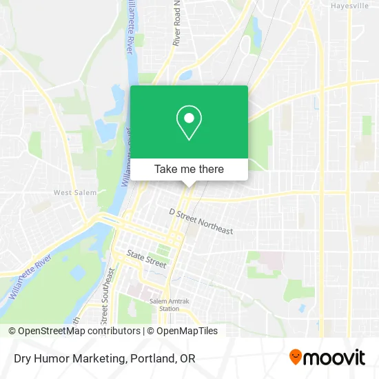 Dry Humor Marketing map