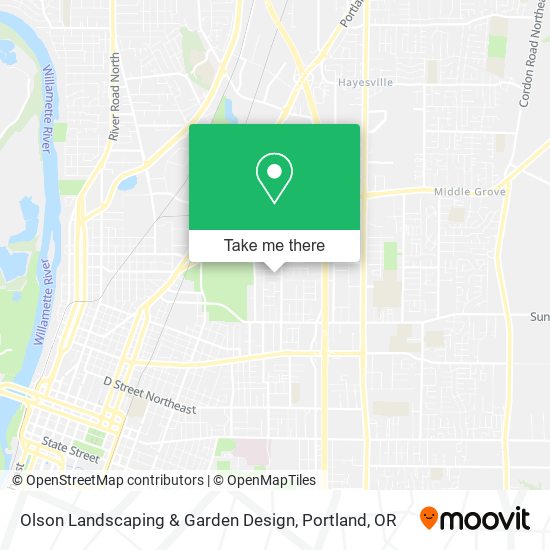 Mapa de Olson Landscaping & Garden Design