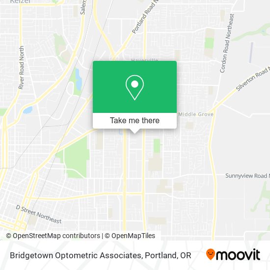 Bridgetown Optometric Associates map