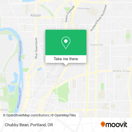 Chubby Bean map
