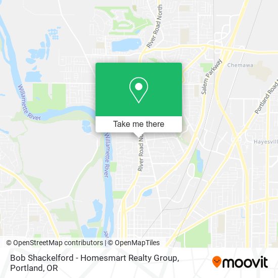 Mapa de Bob Shackelford - Homesmart Realty Group